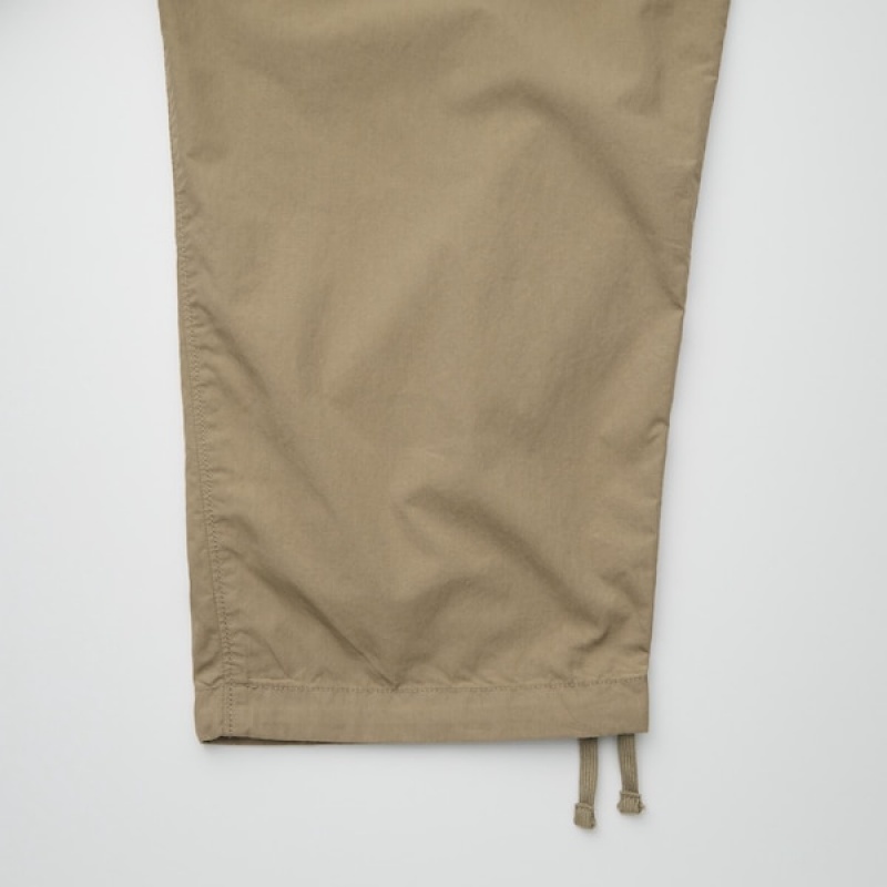Uniqlo U Wide-Fit Parachute Cargo Muške Hlače Kaki Boja | 2714-EVBOR