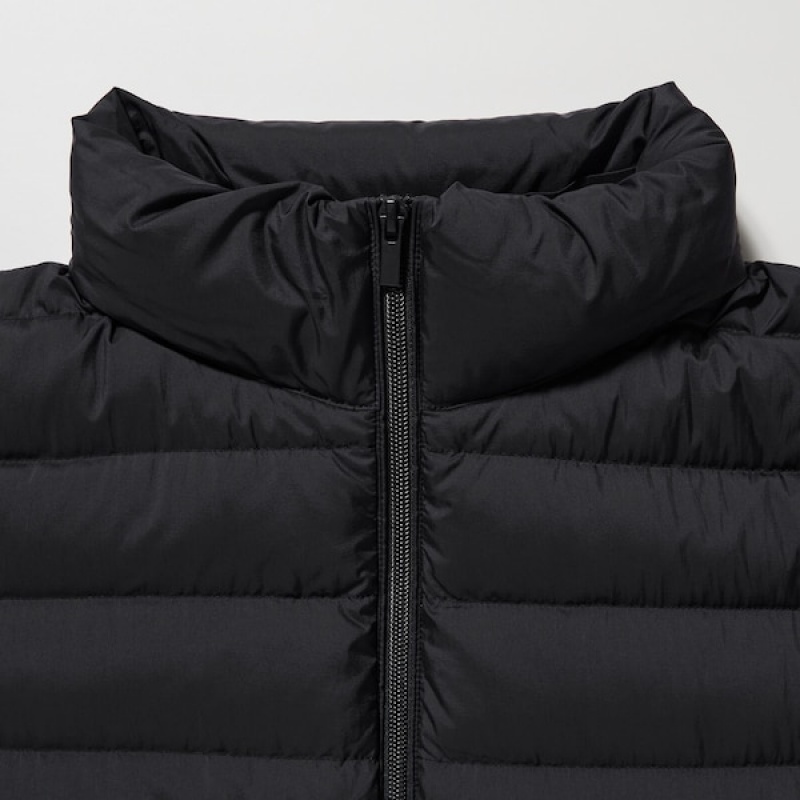 Uniqlo Ultra Light Down Long Ženske Kaputi Crne | 1907-TIQRX