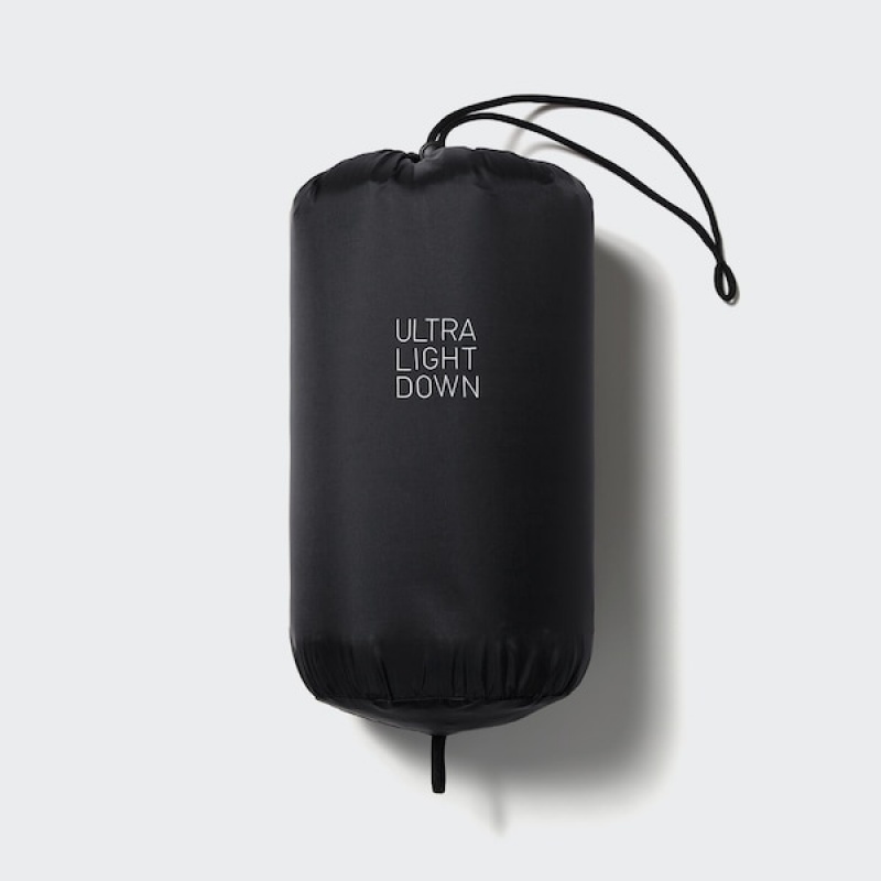 Uniqlo Ultra Light Down Long Ženske Kaputi Crne | 1907-TIQRX
