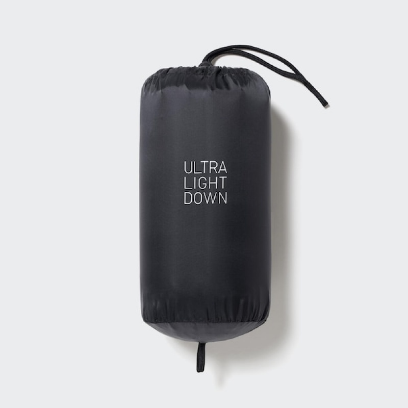 Uniqlo Ultra Light Down Long Ženske Prsluk Crne | 1067-PSKNA