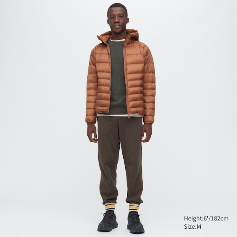 Uniqlo Ultra Light Down Muške Parka Narančaste | 2514-OSNMQ