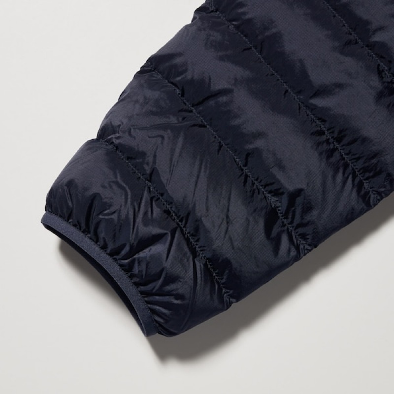 Uniqlo Ultra Light Down Muške Parka Tamnoplave | 9852-ZCLQY
