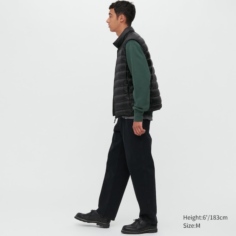 Uniqlo Ultra Light Down Muške Prsluk Crne | CMTFWA-865