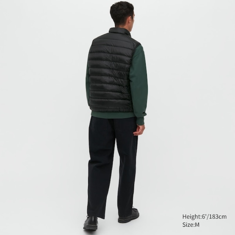 Uniqlo Ultra Light Down Muške Prsluk Crne | CMTFWA-865