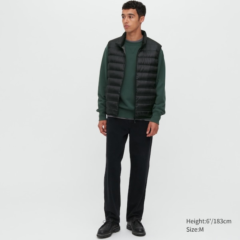 Uniqlo Ultra Light Down Muške Prsluk Crne | CMTFWA-865