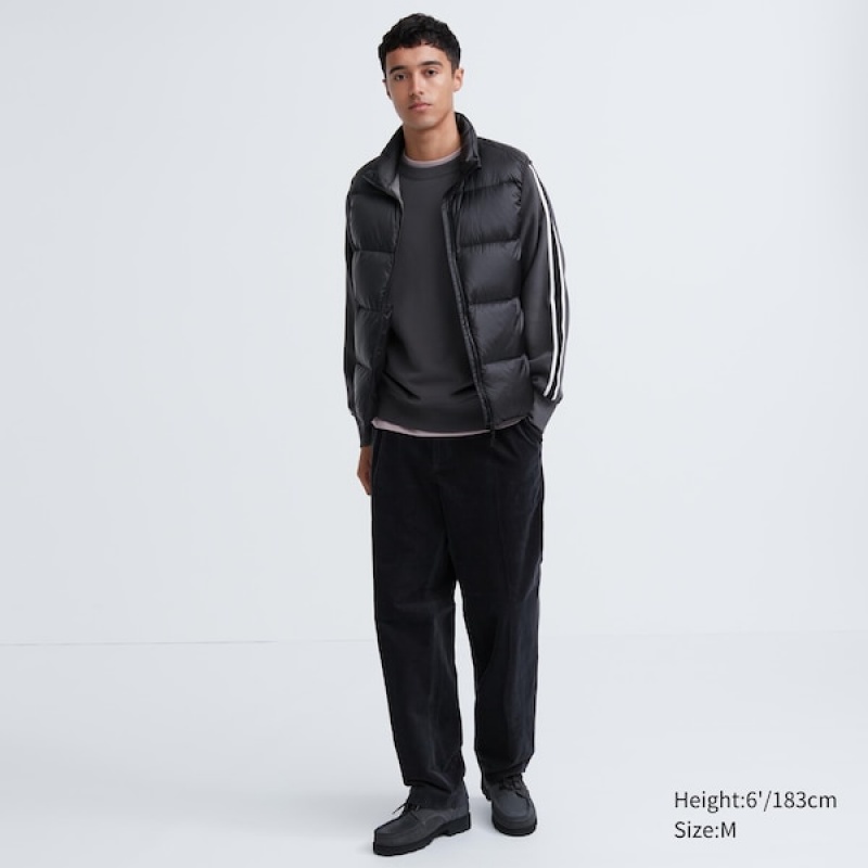 Uniqlo Ultra Light Down Muške Prsluk Crne | RDALUE-234