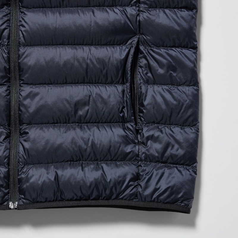 Uniqlo Ultra Light Down Muške Prsluk Tamnoplave | ZFJBPO-872