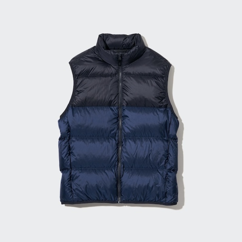 Uniqlo Ultra Light Down Muške Prsluk Tamnoplave | TFOMRL-026