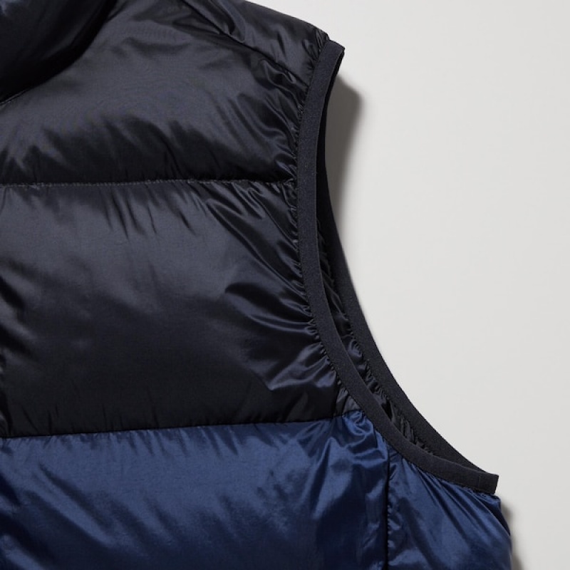 Uniqlo Ultra Light Down Muške Prsluk Tamnoplave | TFOMRL-026