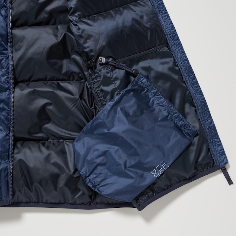 Uniqlo Ultra Light Down Muške Prsluk Tamnoplave | VESJNF-671