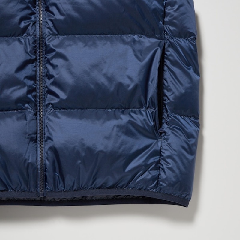 Uniqlo Ultra Light Down Muške Prsluk Tamnoplave | VESJNF-671
