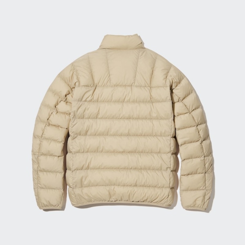 Uniqlo Ultra Light Down Muške jackets Krem | ZMWQKJ-158