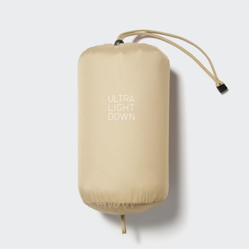 Uniqlo Ultra Light Down Muške jackets Krem | ZMWQKJ-158