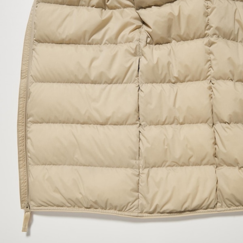 Uniqlo Ultra Light Down Muške jackets Krem | ZMWQKJ-158