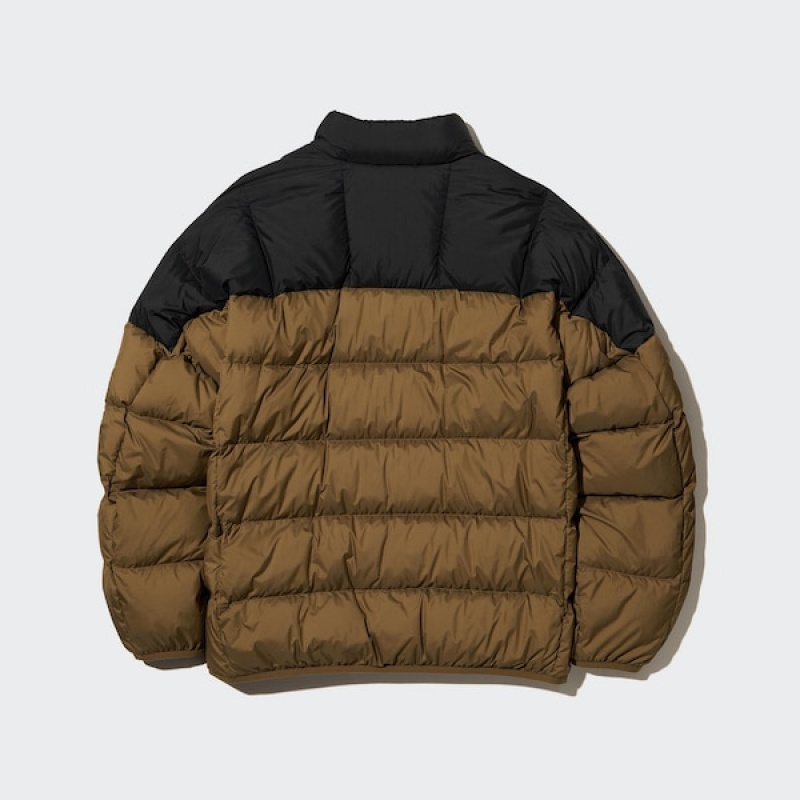 Uniqlo Ultra Light Down Muške jackets Smeđe | JKEPMA-650