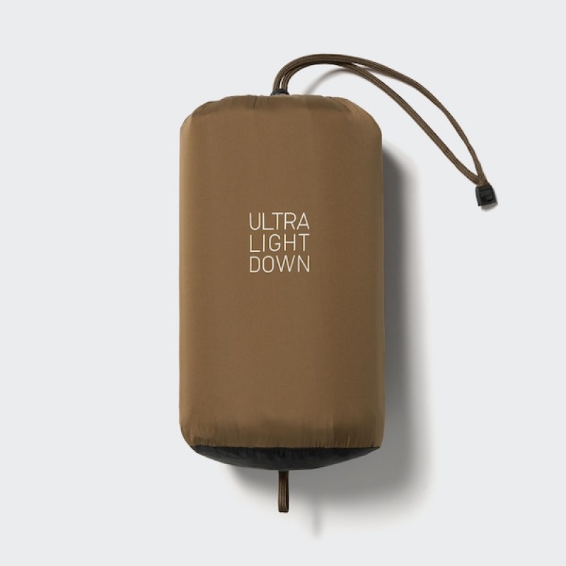 Uniqlo Ultra Light Down Muške jackets Smeđe | JKEPMA-650