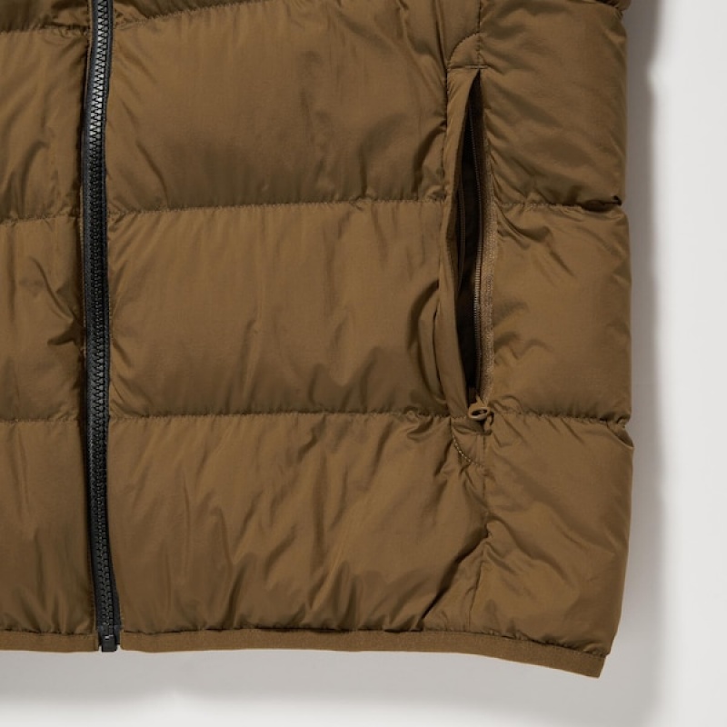 Uniqlo Ultra Light Down Muške jackets Smeđe | JKEPMA-650