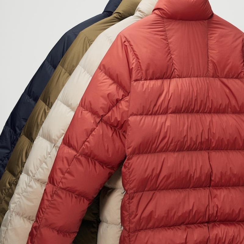 Uniqlo Ultra Light Down Muške jackets Žute | 2354-QZPNJ