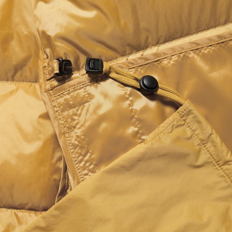 Uniqlo Ultra Light Down Muške jackets Žute | 2354-QZPNJ