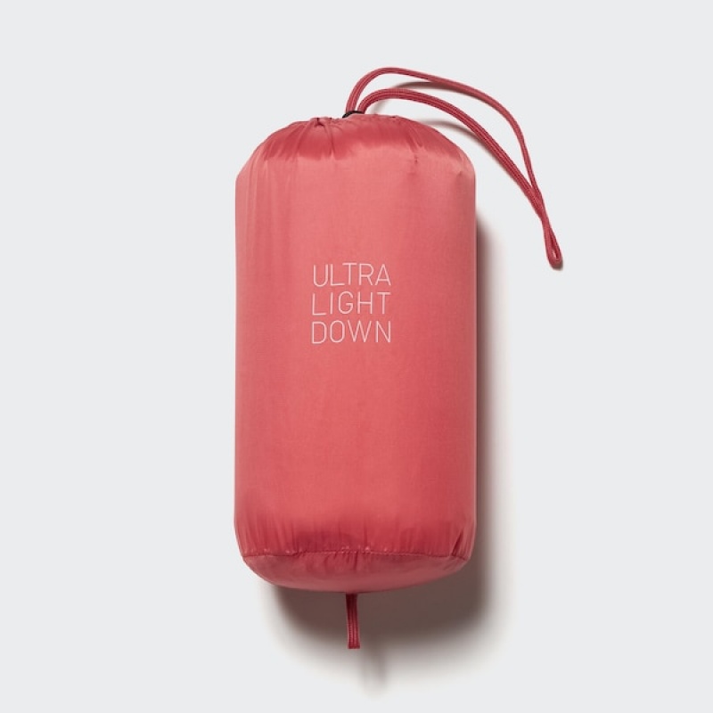 Uniqlo Ultra Light Down Ženske Parka Crvene | 1304-BDNZY