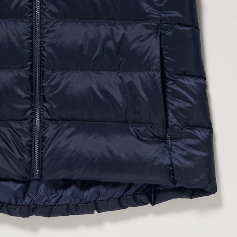 Uniqlo Ultra Light Down Ženske Parka Tamnoplave | 9856-EFWUZ