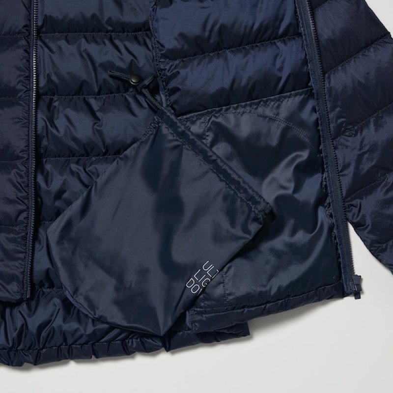 Uniqlo Ultra Light Down Ženske Parka Tamnoplave | 9856-EFWUZ