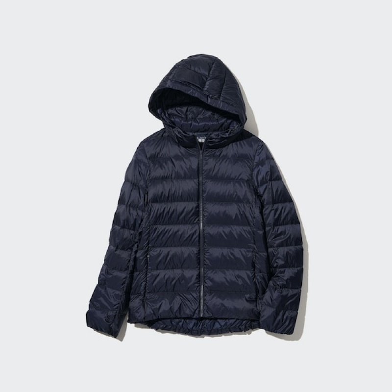 Uniqlo Ultra Light Down Ženske Parka Tamnoplave | 9856-EFWUZ