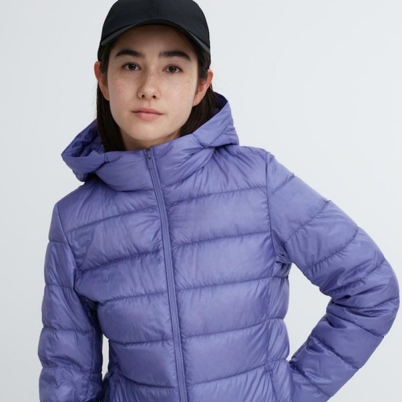 Uniqlo Ultra Light Down Ženske Parka Tirkizne | 5642-NWSAG