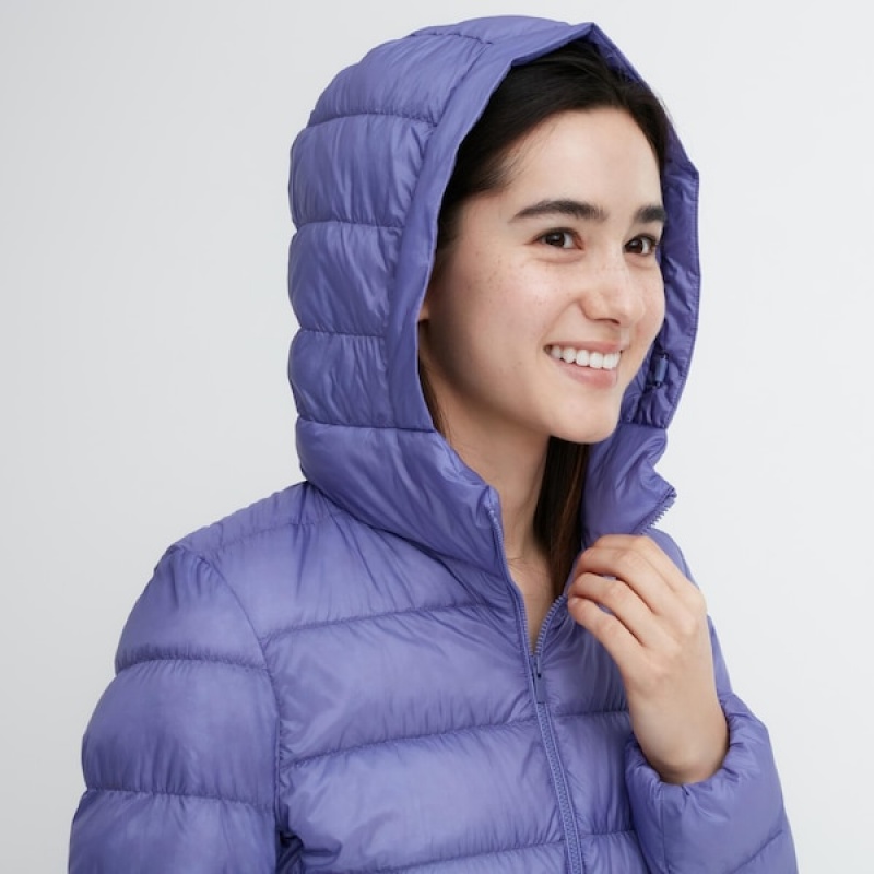 Uniqlo Ultra Light Down Ženske Parka Tirkizne | 5642-NWSAG