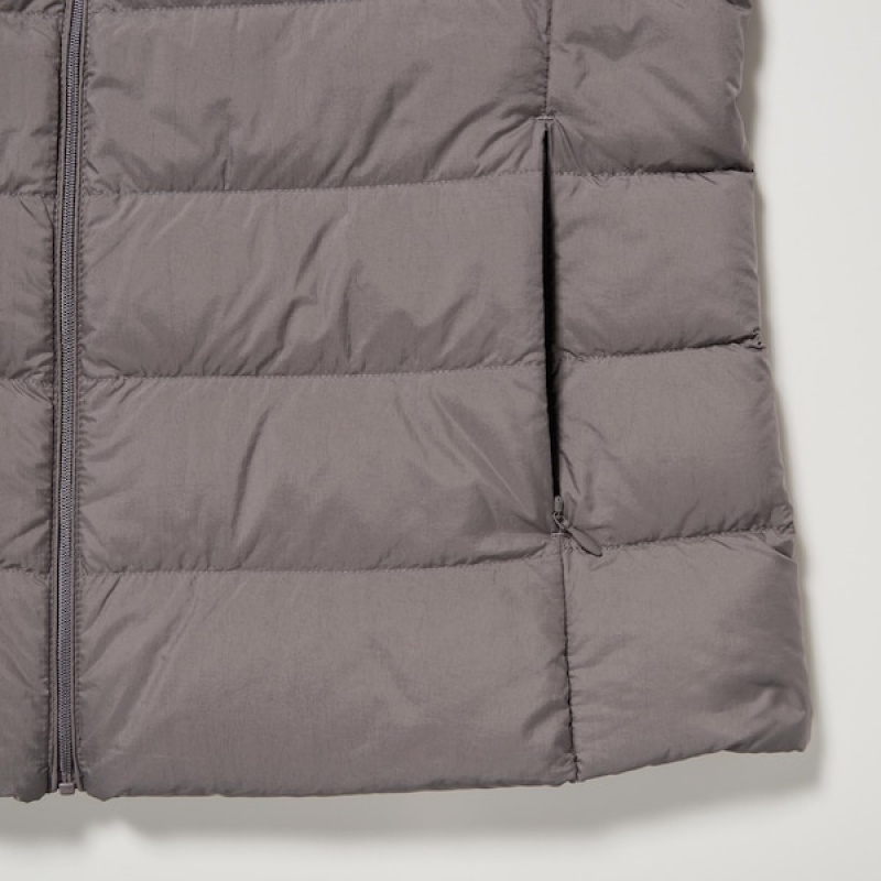 Uniqlo Ultra Light Down Ženske Prsluk Sive | 3786-NRCKB