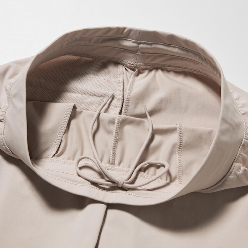 Uniqlo Ultra Stretch AIRism Ženske Jogger Hlače Bež | 4380-NBFWD