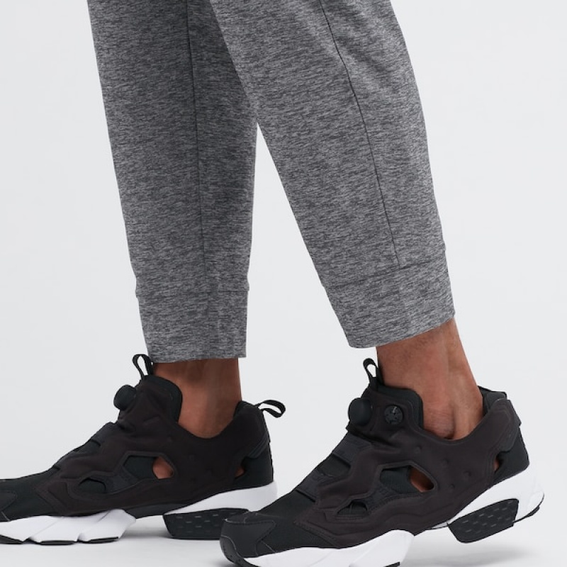 Uniqlo Ultra Stretch Active Muške Jogger Hlače Crne | 6987-ACEVX