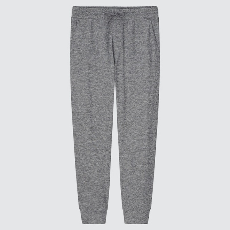 Uniqlo Ultra Stretch Active Muške Jogger Hlače Crne | 6987-ACEVX