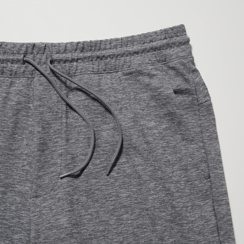 Uniqlo Ultra Stretch Active Muške Jogger Hlače Crne | 6987-ACEVX