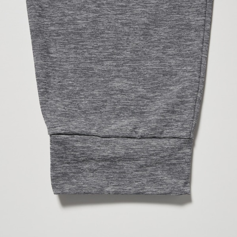 Uniqlo Ultra Stretch Active Muške Jogger Hlače Crne | 6987-ACEVX
