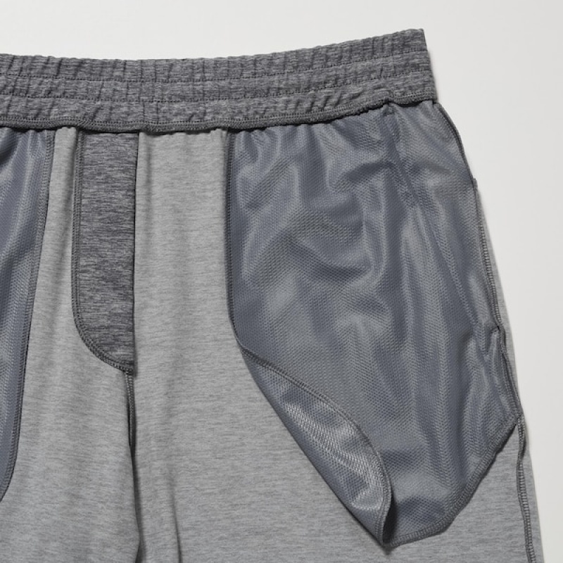 Uniqlo Ultra Stretch Active Muške Jogger Hlače Crne | 6987-ACEVX