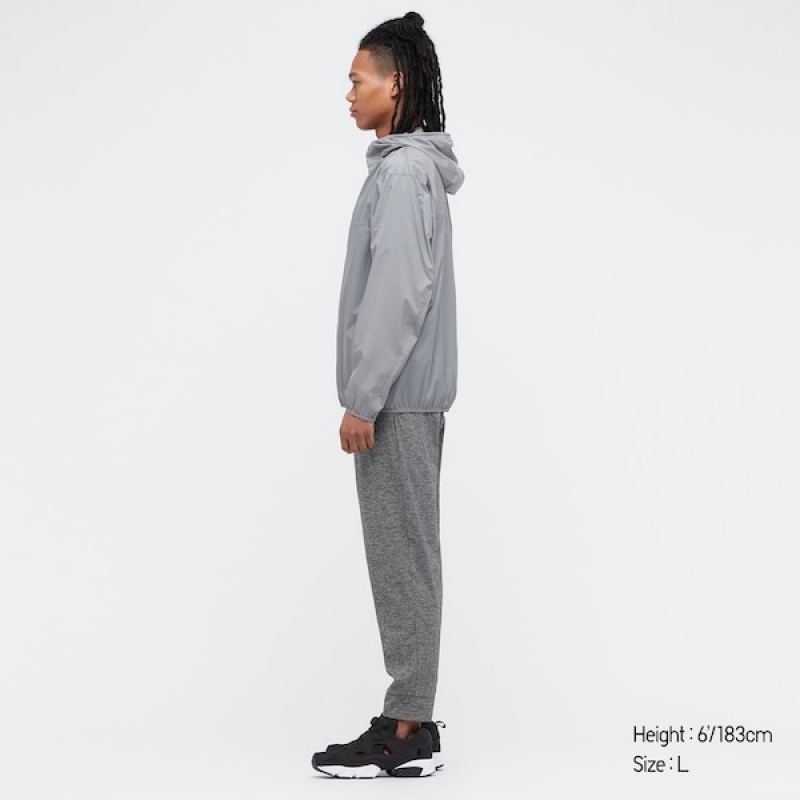 Uniqlo Ultra Stretch Active Muške Jogger Hlače Crne | 6987-ACEVX