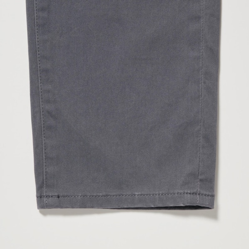 Uniqlo Ultra Stretch Color Muške Traperice Tamno Sive | 2095-BEULM