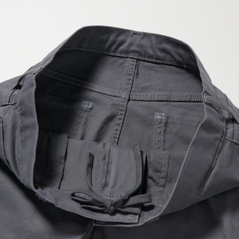 Uniqlo Ultra Stretch Color Muške Traperice Tamno Sive | 2095-BEULM