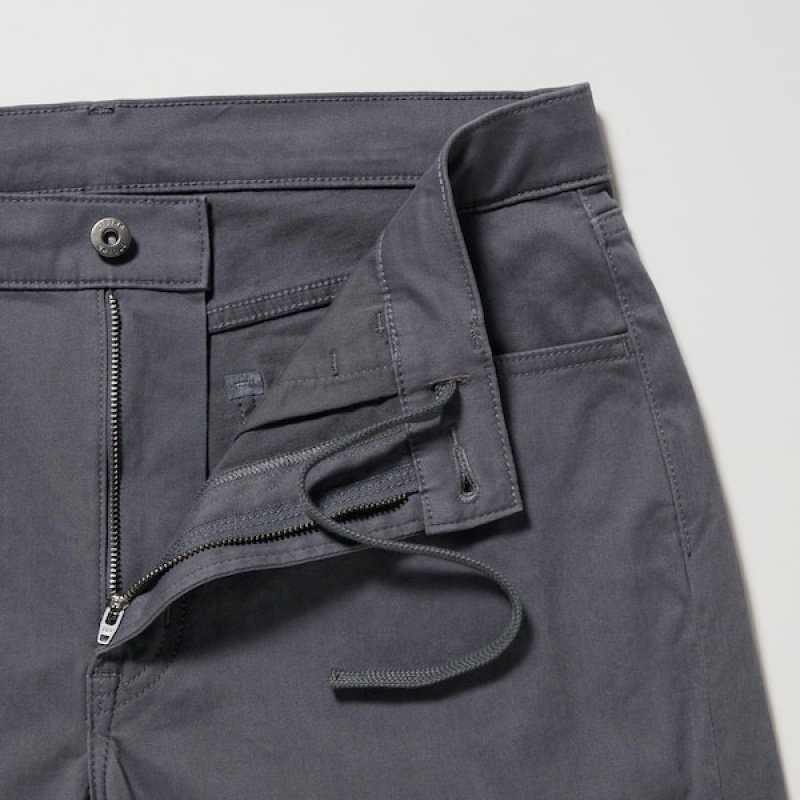 Uniqlo Ultra Stretch Color Muške Traperice Tamno Sive | 2095-BEULM
