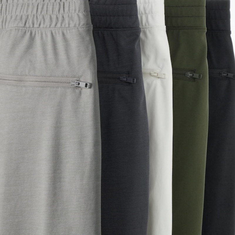 Uniqlo Ultra Stretch DRY-EX Muške Jogger Hlače Sive | 0439-HBVTX