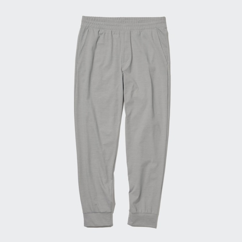 Uniqlo Ultra Stretch DRY-EX Muške Jogger Hlače Sive | 0439-HBVTX
