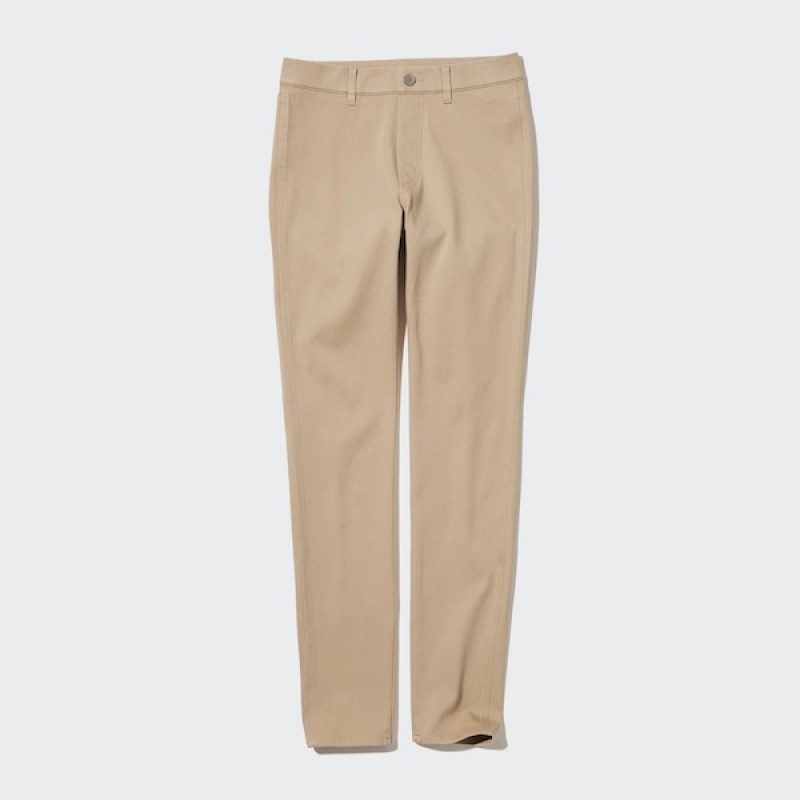 Uniqlo Ultra Stretch Ženske Tajice Bež | 0235-BNDGO