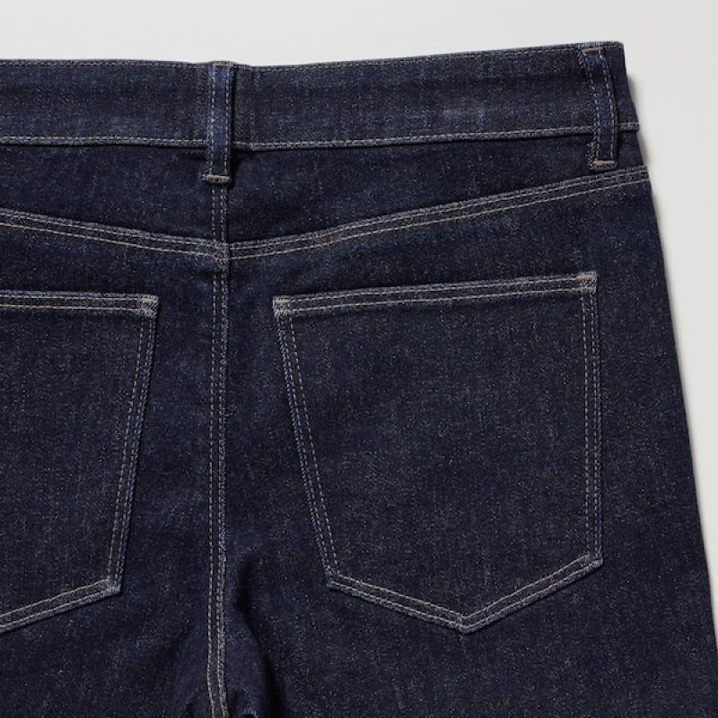 Uniqlo Ultra Stretch Ženske Traperice Tamnoplave | 7306-XBJWM
