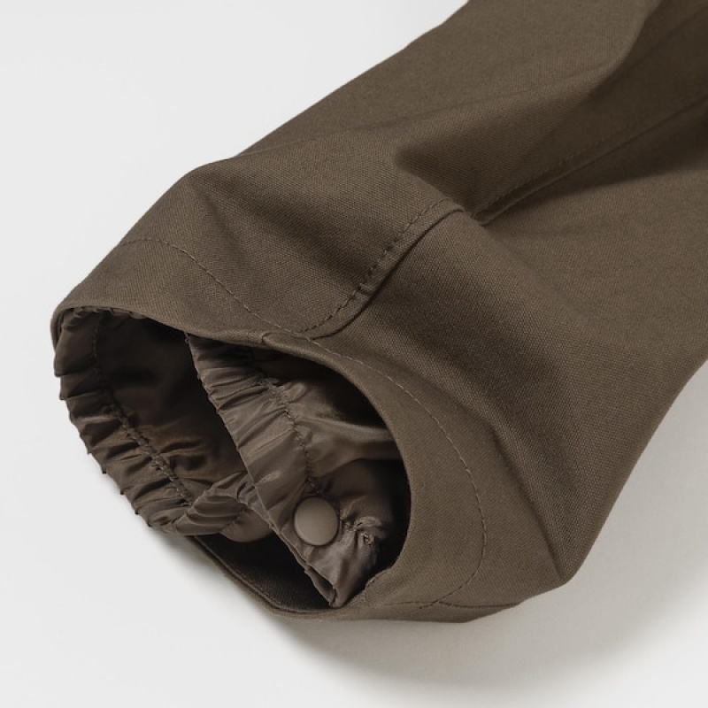 Uniqlo Utility Short Blouson Muške jackets Smeđe | XFMDAY-507