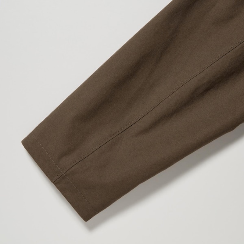 Uniqlo Utility Short Blouson Muške jackets Smeđe | XFMDAY-507
