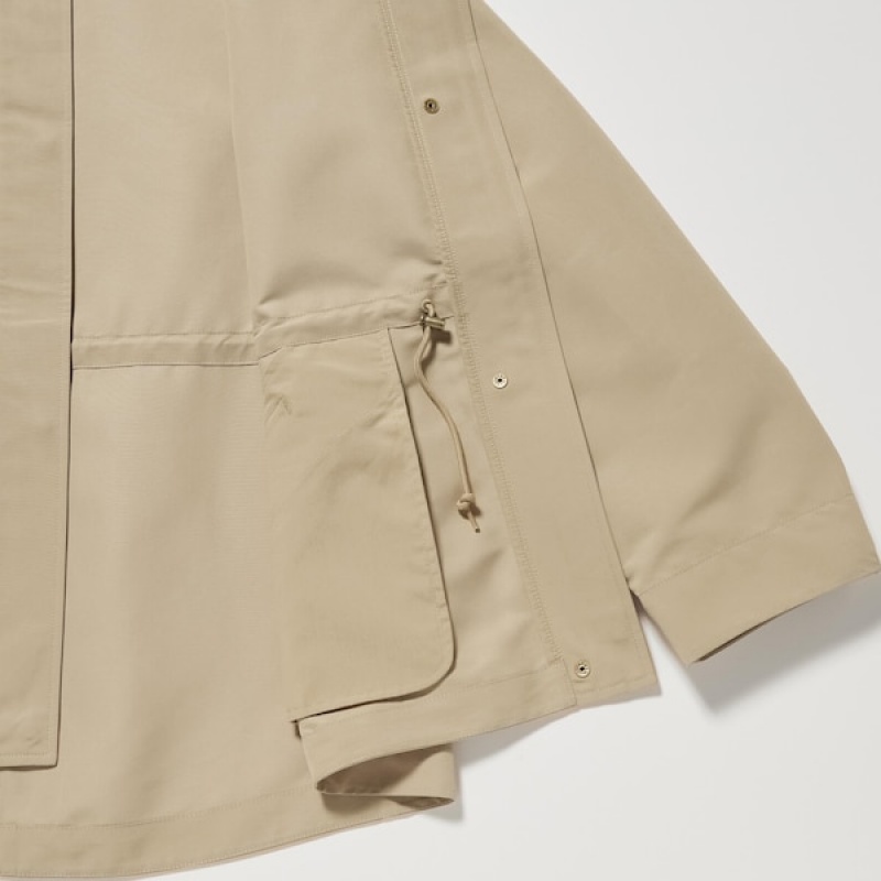 Uniqlo Utility Ženske Parka Bež | 2607-WOUHT