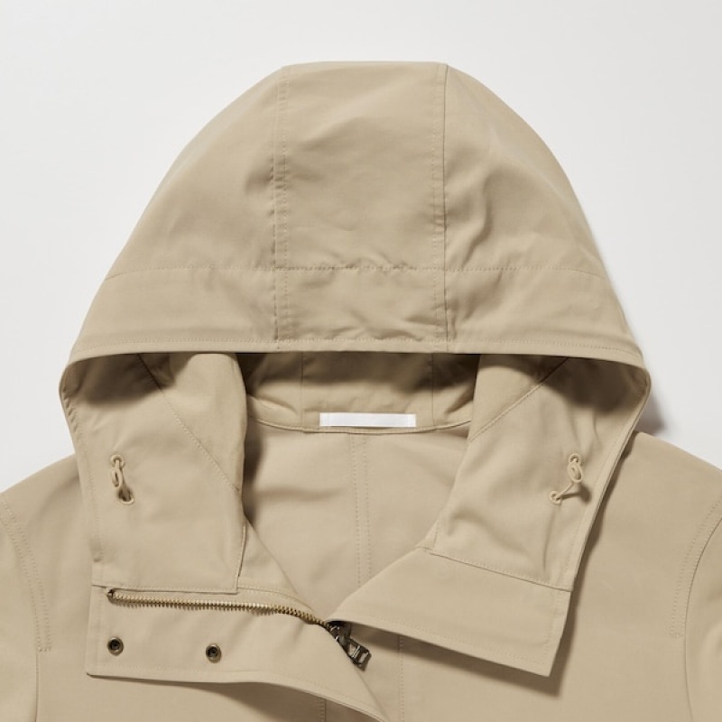 Uniqlo Utility Ženske Parka Bež | 2607-WOUHT