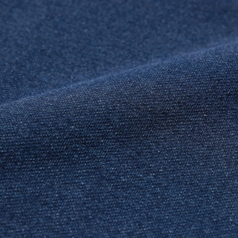 Uniqlo Washed Jersey Denim Muške Jogger Hlače Plave | 5214-TMCOX