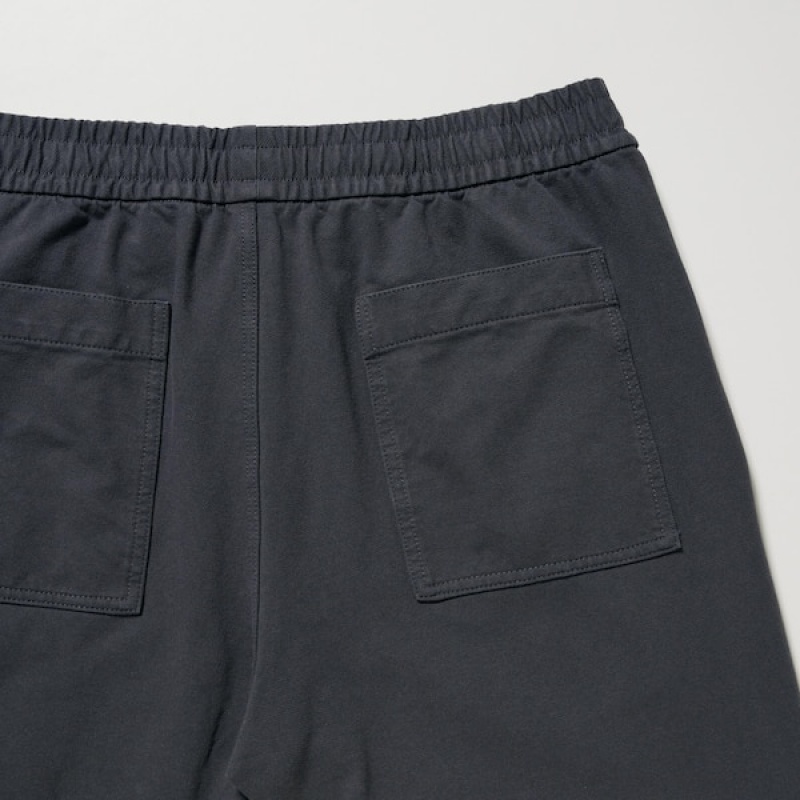 Uniqlo Washed Jersey Muške Jogger Hlače Bež | 4961-RQEIX